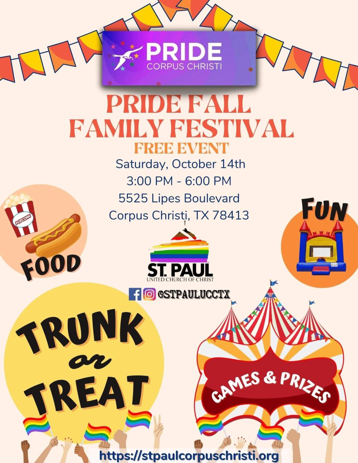 St. Paul Pride Fall Festival Coastal Bend PRIDE Center